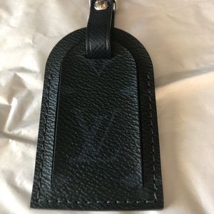 authentic Louis Vuitton Luggage Tag